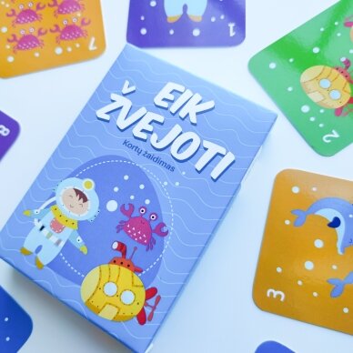 Kortų žaidimas "Eik žvejoti" 1 Kortų žaidimas "Eik žvejoti" 1