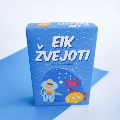 Kortų žaidimas "Eik žvejoti" 3