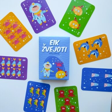 Kortų žaidimas "Eik žvejoti" Kortų žaidimas "Eik žvejoti"