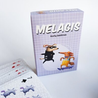 Kortų žaidimas "Melagis" 2