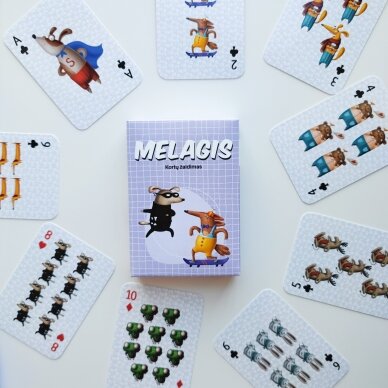 Kortų žaidimas "Melagis" Kortų žaidimas "Melagis"