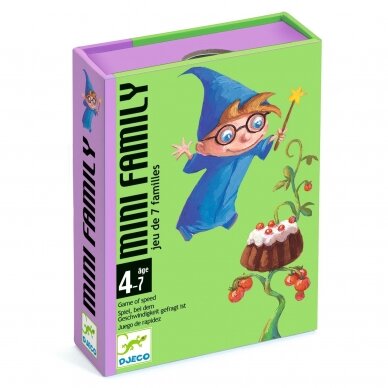 Kortų žaidimas Mini Šeima Kortų žaidimas Mini Šeima