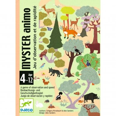 Kortų žaidimas Myster animo 2 Kortų žaidimas Myster animo 2