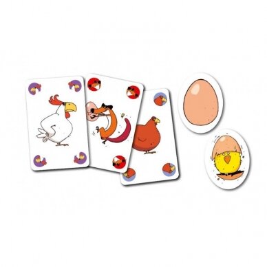 Kortų žaidimas - Piou Piou