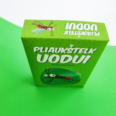 Kortų žaidimas "Pliaukštelk uodui" 4 Kortų žaidimas "Pliaukštelk uodui" 4