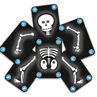 Kortų žaidimas Skeletukas 1 Kortų žaidimas Skeletukas 1
