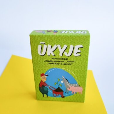 Kortų žaidimas "Ūkyje" 5