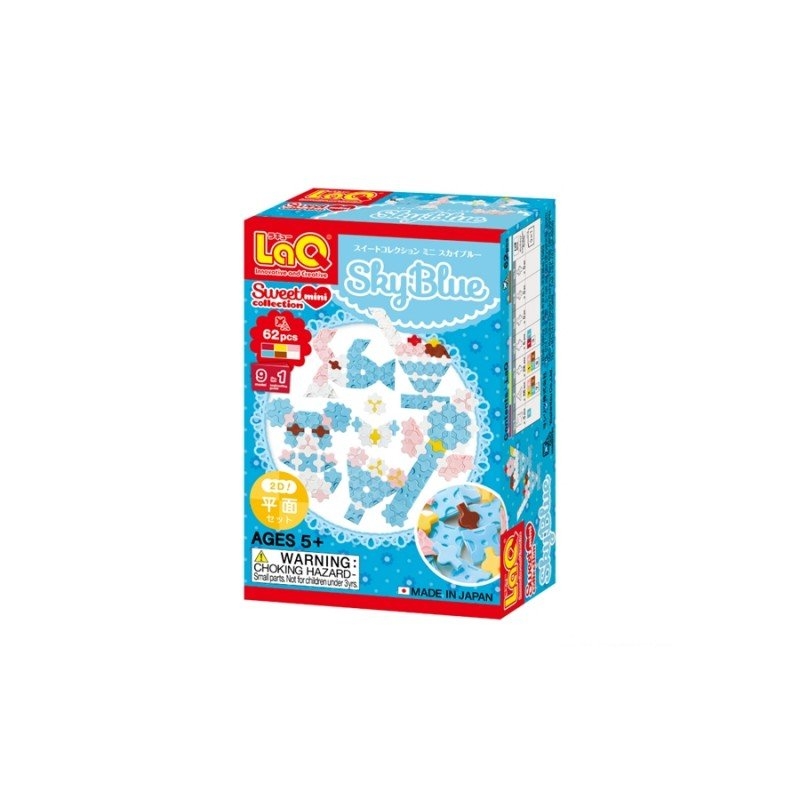 Konstruktorius LaQ Sweet Collection "Mini Sky Blue"