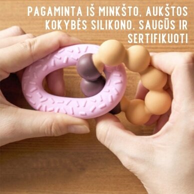 Kramtukas EDISONmama „Dvi spurgos”, nuo 3 mėn. 6