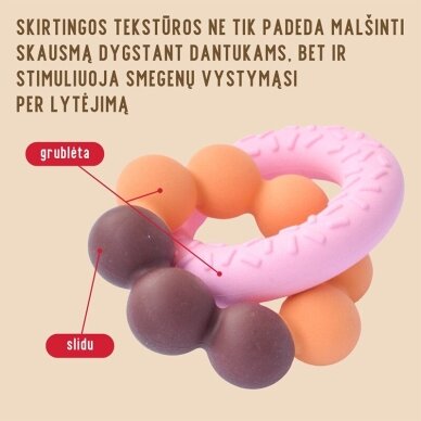 Kramtukas EDISONmama „Dvi spurgos”, nuo 3 mėn. 3