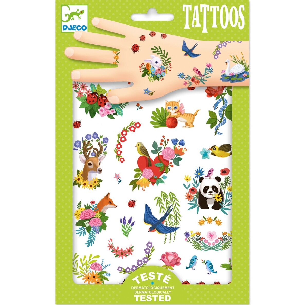 Laikinosios tatuiruotės vaikams "Linksmas pavasaris" Laikinosios tatuiruotės vaikams "Linksmas pavasaris"