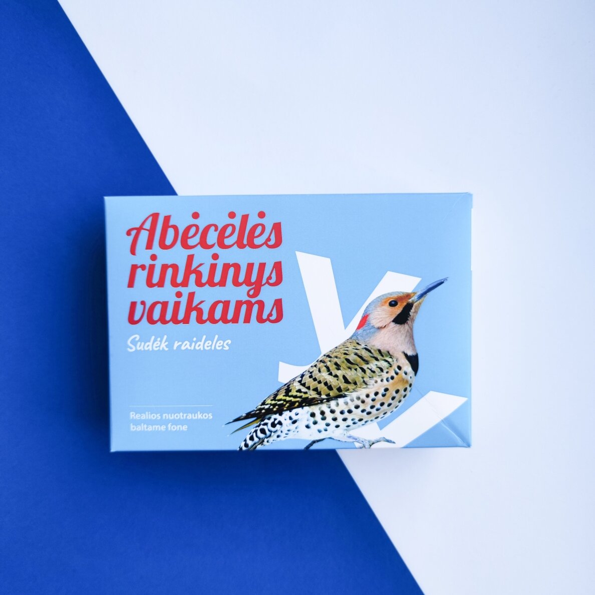 Lavinamųjų kortelių rinkinys "Sudėk raides" 3