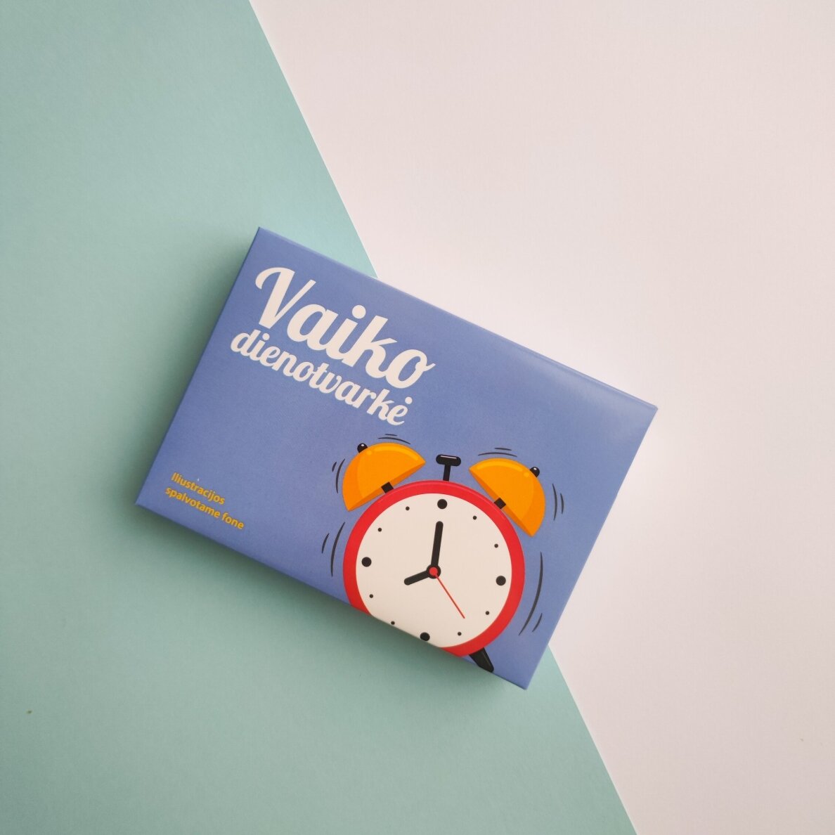 Lavinamųjų kortelių rinkinys „Vaiko dienotvarkė“ 10 Lavinamųjų kortelių rinkinys „Vaiko dienotvarkė“ 10
