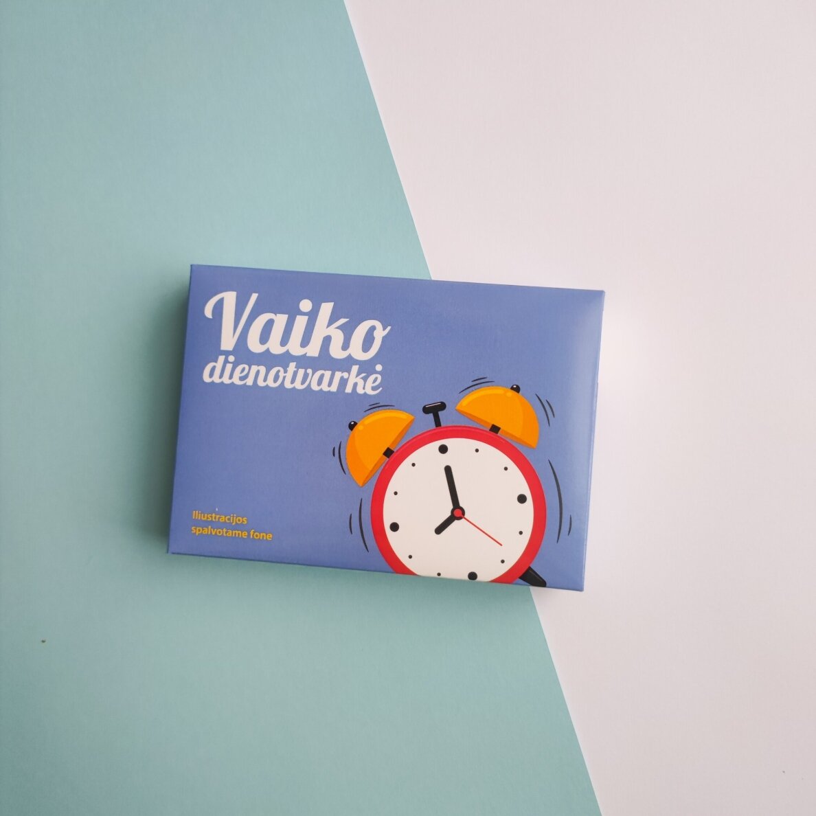 Lavinamųjų kortelių rinkinys „Vaiko dienotvarkė“ 9 Lavinamųjų kortelių rinkinys „Vaiko dienotvarkė“ 9