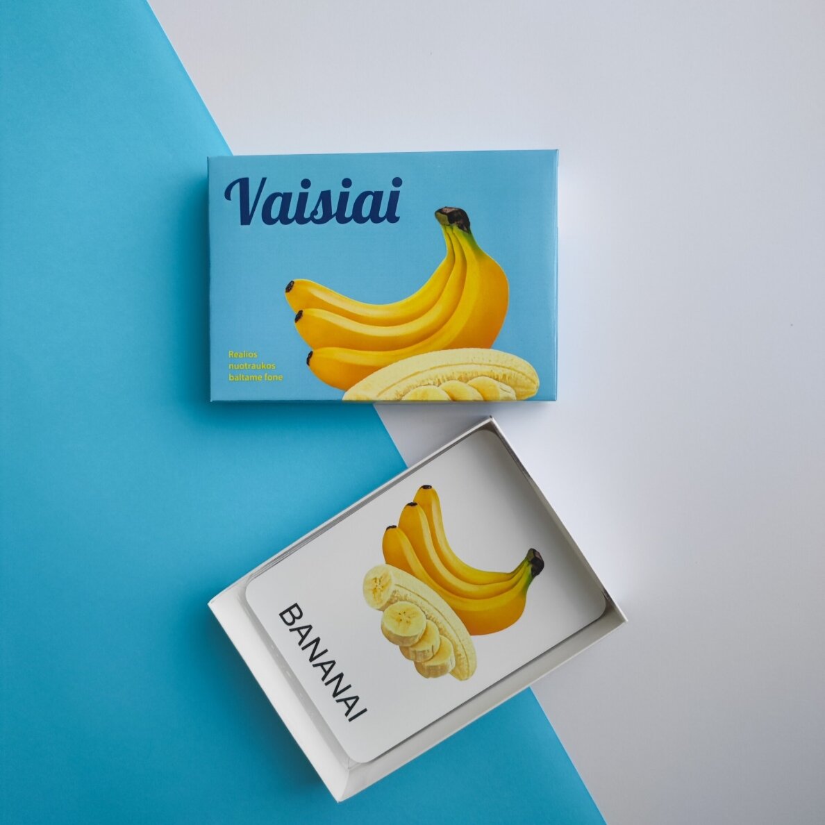 Lavinamųjų kortelių rinkinys „Vaisiai“ 2 Lavinamųjų kortelių rinkinys „Vaisiai“ 2