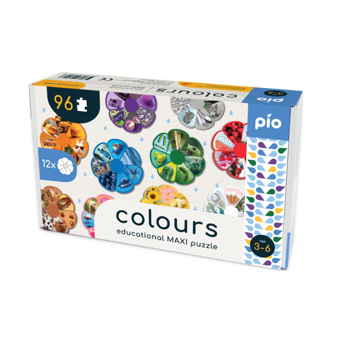 Lavinanti dėlionė COLOURS, 3-6 metų vaikams Lavinanti dėlionė COLOURS, 3-6 metų vaikams