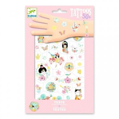 Laikinosios tatuiruotės vaikams Sakura