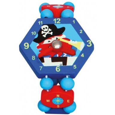 Laikrodukas Piratas Laikrodukas Piratas