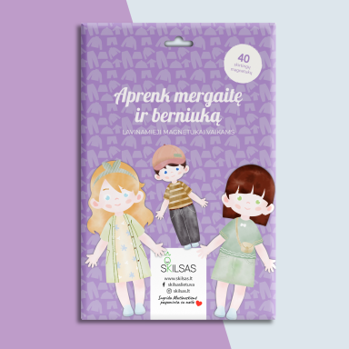 Lavinamieji magnetukai Aprenk mergaitę ir berniuką" Lavinamieji magnetukai Aprenk mergaitę ir berniuką"