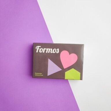Lavinamųjų kortelių rinkinys „Formos“ Lavinamųjų kortelių rinkinys „Formos“