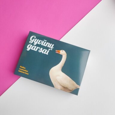 Lavinamųjų kortelių rinkinys „Gyvūnų garsai“ Lavinamųjų kortelių rinkinys „Gyvūnų garsai“