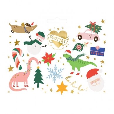 Laikinosios tatuiruotės Ho ho ho! Laikinosios tatuiruotės Ho ho ho!