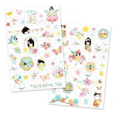 Laikinosios tatuiruotės vaikams Sakura 1 Laikinosios tatuiruotės vaikams Sakura 1