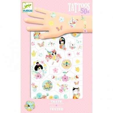 Laikinosios tatuiruotės vaikams Sakura 2