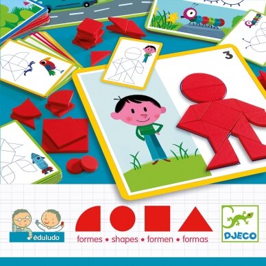 Lavinamasis žaidimas Djeco Formos 4 Lavinamasis žaidimas Djeco Formos 4
