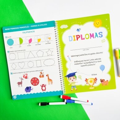 Lavinamoji knyga "Mokausi skaičių, spalvų ir formų su Skilsu" 20
