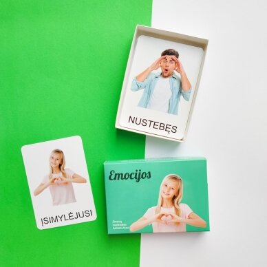 Lavinamųjų kortelių rinkinys „Emocijos“ (realios nuotraukos) 11 Lavinamųjų kortelių rinkinys „Emocijos“ (realios nuotraukos) 11