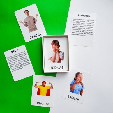 Lavinamųjų kortelių rinkinys „Emocijos“ (realios nuotraukos) 12 Lavinamųjų kortelių rinkinys „Emocijos“ (realios nuotraukos) 12