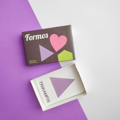 Lavinamųjų kortelių rinkinys „Formos“ 2 Lavinamųjų kortelių rinkinys „Formos“ 2