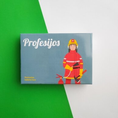 Lavinamųjų kortelių rinkinys „Profesijos“ 2 Lavinamųjų kortelių rinkinys „Profesijos“ 2