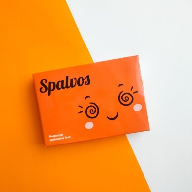 Lavinamųjų kortelių rinkinys „Spalvos“ 2 Lavinamųjų kortelių rinkinys „Spalvos“ 2