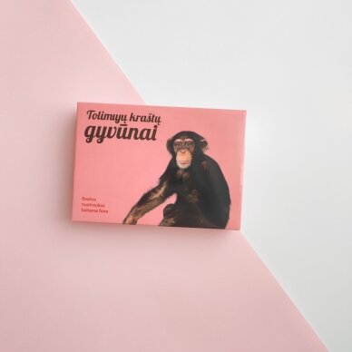 Lavinamųjų kortelių rinkinys „Tolimųjų kraštų gyvūnai“ 2