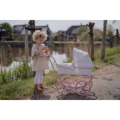 Lėlių vežimėlis Little Dutch Gėlės Lėlių vežimėlis Little Dutch Gėlės