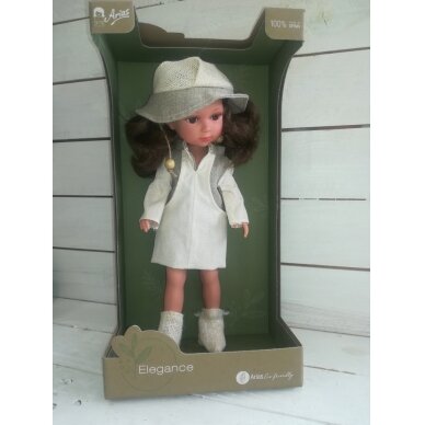 Lėlytė Carole su lininiais rūbeliais, 36 cm 1 Lėlytė Carole su lininiais rūbeliais, 36 cm 1
