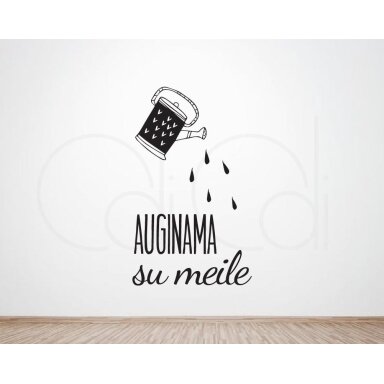 Lipdukas kambariui „Auginama su meile“ Lipdukas kambariui „Auginama su meile“