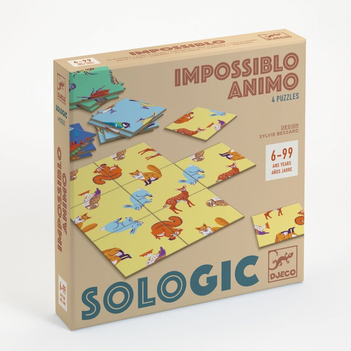 Loginis žaidimas Impossiblo Gyvūnai Loginis žaidimas Impossiblo Gyvūnai