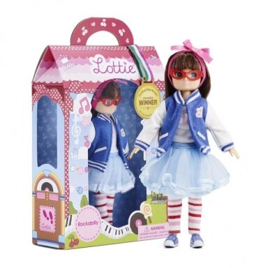 Lottie lėlė - Rokenrolo asė Lottie lėlė - Rokenrolo asė