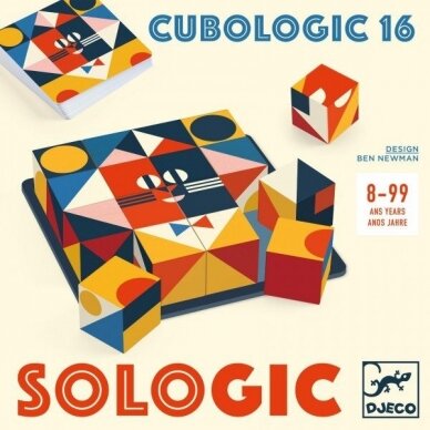 Loginis žaidimas "Cubologic 16" 3 Loginis žaidimas "Cubologic 16" 3