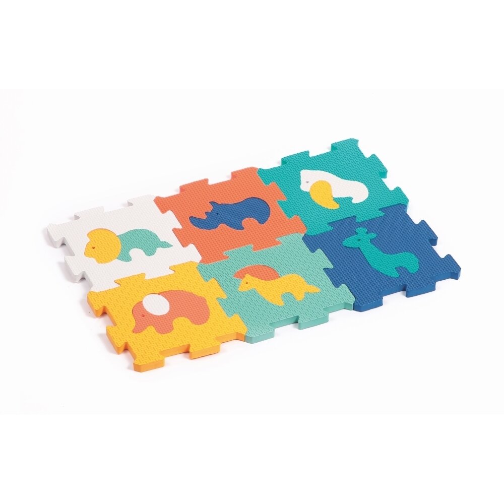 LUDI kilimėlis-3D dėlionė, mažieji gyvūnai 1 LUDI kilimėlis-3D dėlionė, mažieji gyvūnai 1