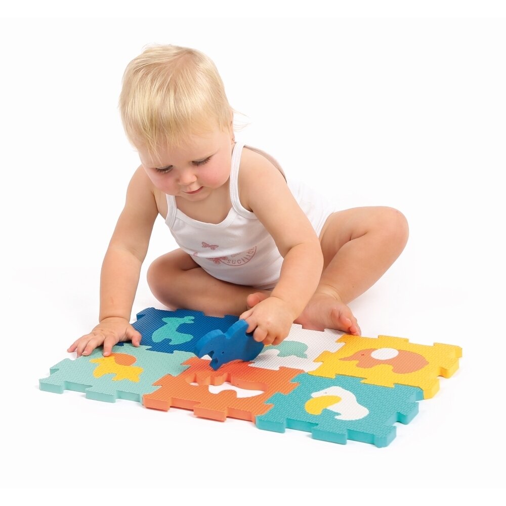 LUDI kilimėlis-3D dėlionė, mažieji gyvūnai 4 LUDI kilimėlis-3D dėlionė, mažieji gyvūnai 4