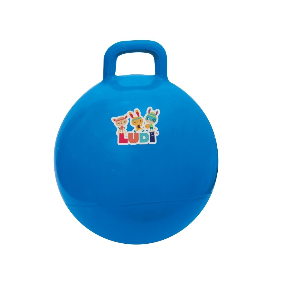 LUDI šokinėjimo kamuolys, mėlynas 45 cm LUDI šokinėjimo kamuolys, mėlynas 45 cm