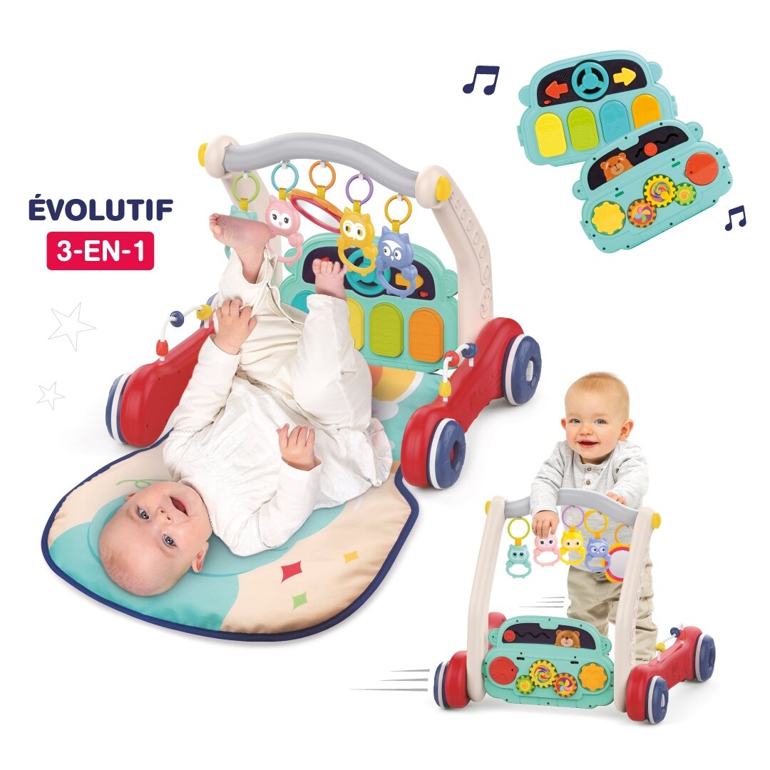 LUDI multifunkcinis kilimėlis-pianinas-vaikštynė, Liūtas 3in1 5