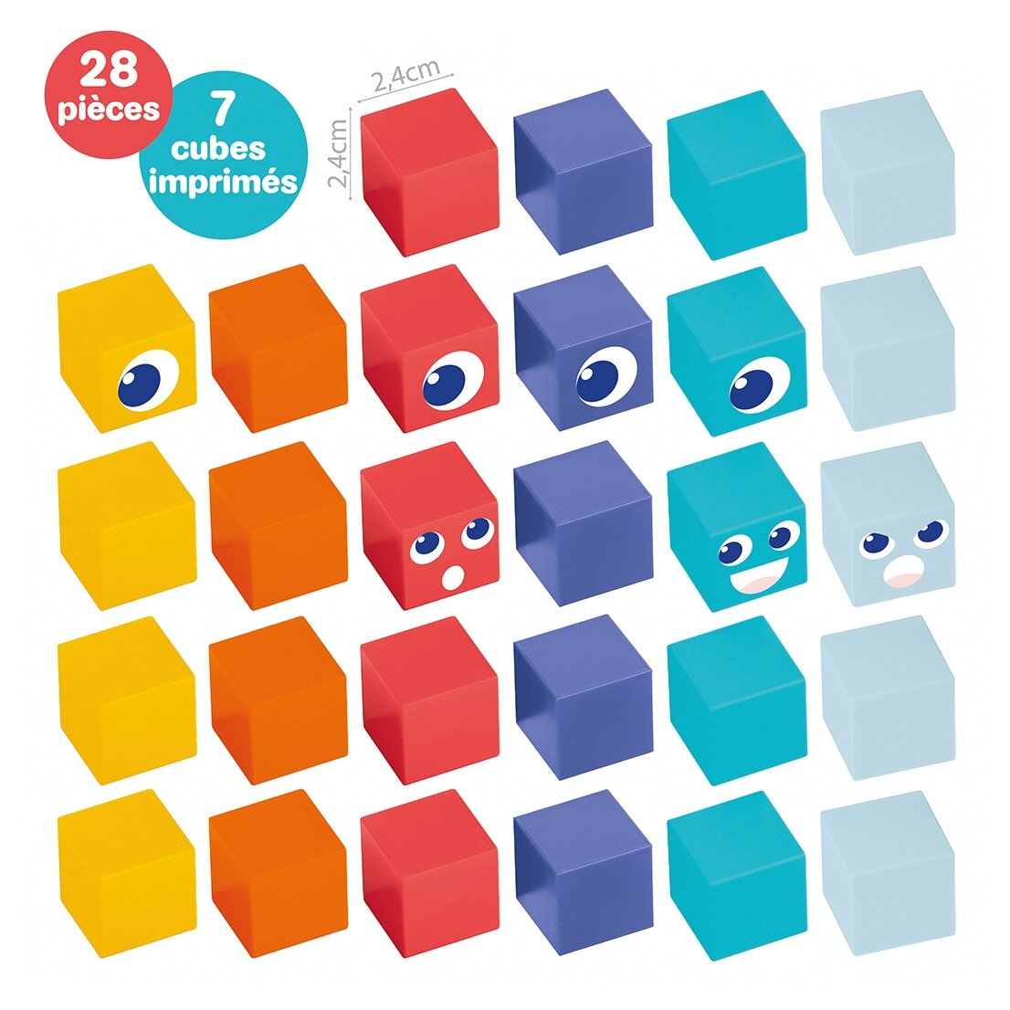 LUDI magnetinis konstruktorius Kubeliai, kelioninis formatas 3 LUDI magnetinis konstruktorius Kubeliai, kelioninis formatas 3