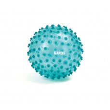 LUDI mankštos kamuolys, mėlynas, 20 cm