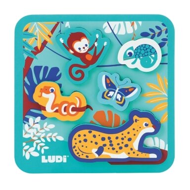 LUDI dėlionė pagal formas, Safari LUDI dėlionė pagal formas, Safari