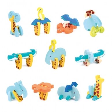 LUDI 3D dėlionė, Safari 5 LUDI 3D dėlionė, Safari 5